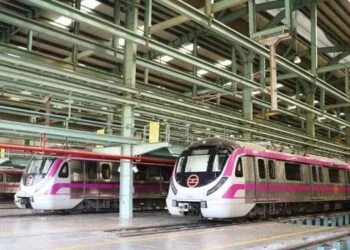 Delhi Metro.