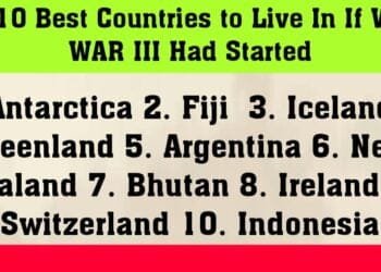Top 10 Best Countries to Live In If World War III Had Started