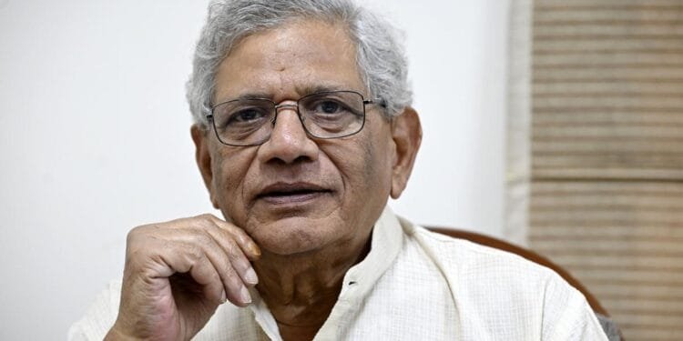 Sitaram Yechury general secretary of the Communist Party of India Marxist | International Khabar Sitaram Yechury general secretary of the Communist Party of India Marxist