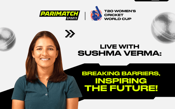 Parimatch Sports Hosts Exclusive Live Stream with Cricket Star Sushma Verma | International Khabar Parimatch Sports Hosts Exclusive Live Stream with Cricket Star Sushma Verma