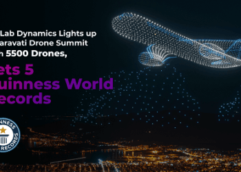 BotLab Dynamics made 5 World Records with 5500 Drones in 1 Show | International Khabar BotLab Dynamics made 5 World Records with 5500 Drones in 1 Show