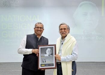 World University of Design Honors Prof Lalit Kumar Das with the 2024 Design Guru Award | International Khabar World University of Design Honors Prof. Lalit Kumar Das with the 2024 “Design Guru” Award