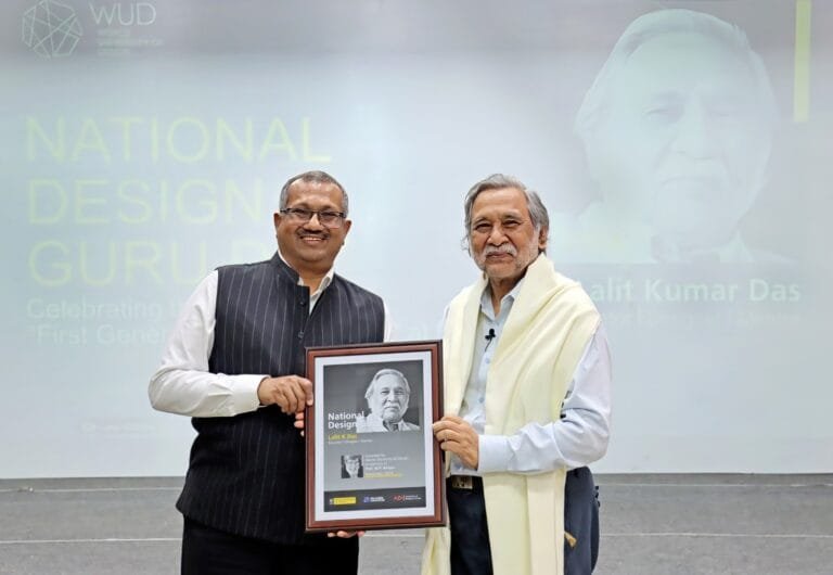 World University of Design Honors Prof Lalit Kumar Das with the 2024 Design Guru Award | International Khabar