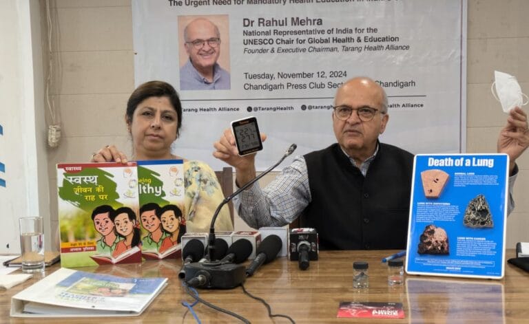 As Air Quality Worsens Global Scientist Urges Haryana to Lead with Mandatory Health Education for Children | International Khabar