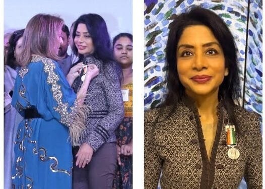 Indrani Mukerjea Honored with the Rex Karmaveer Global Fellowship & Karamveer Chakra Award by iCONGO in Partnership with UN