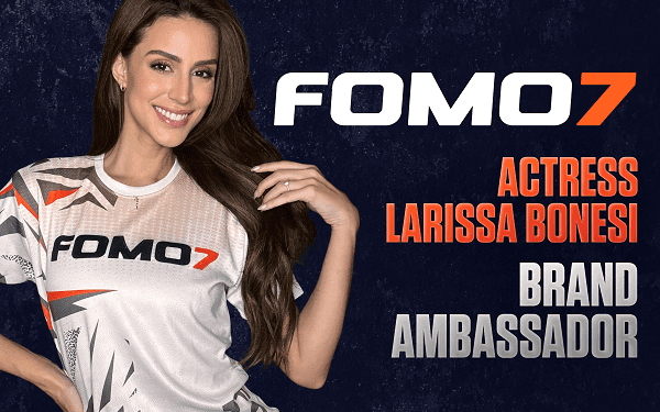 Actress Larissa Bonesi Announced as Brand Ambassador for FOMO7 | International Khabar Actress Larissa Bonesi Announced as Brand Ambassador for FOMO7