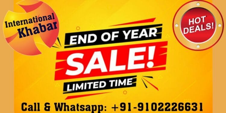 Year End Sale Offer | International Khabar Year End Sale Offer