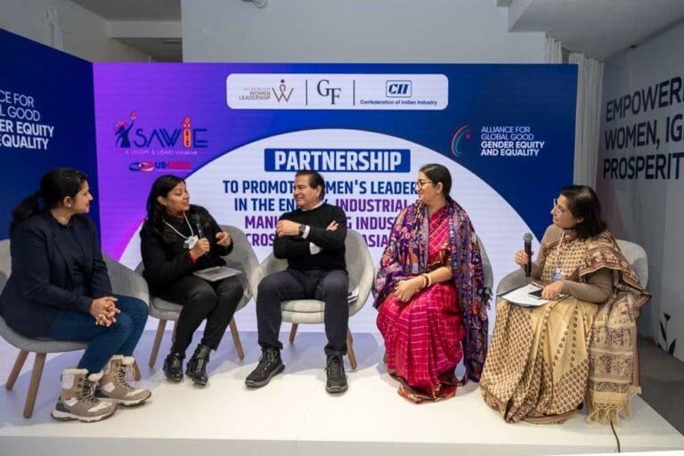 Smriti Irani Leads a Transformative Gender Equity Agenda at Davos 2025 | International Khabar