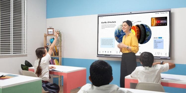Teachmint Launches Teachmint X2 Google EDLA Certified AI Interactive Flat Panel | International Khabar Teachmint Launches Teachmint X2- Google EDLA Certified AI Interactive Flat Panel