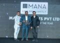 Mana Projects Recognised as Trusted Developer of The Year at Times Real Estate Conclave Awards 2025 | International Khabar Mana Projects Recognised as Trusted Developer of The Year at Times Real Estate Conclave & Awards 2025