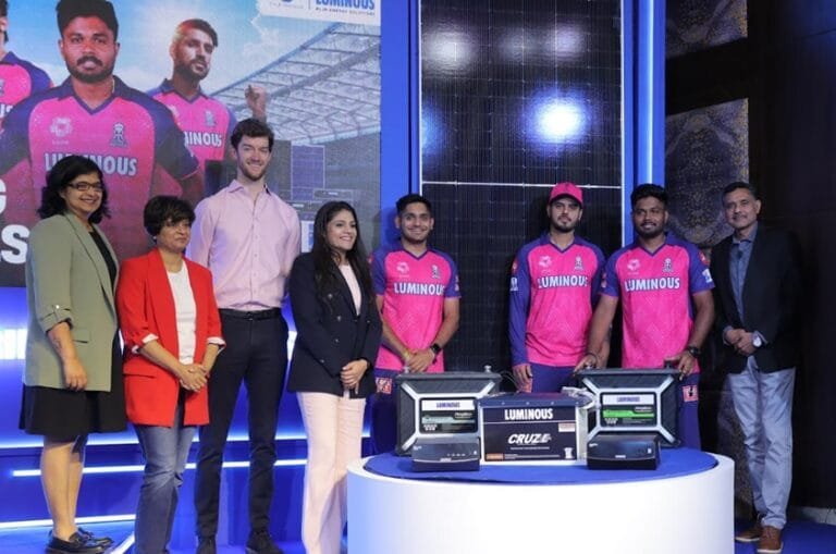 Luminous Power Technologies Rajasthan Royals Further Strengthen their Partnership to Accelerate Solar Energy Adoption in India | International Khabar