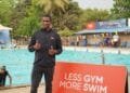 Sajan Prakash Inaugurates Speedo Gallery at Basavanagudi Aquatic Center