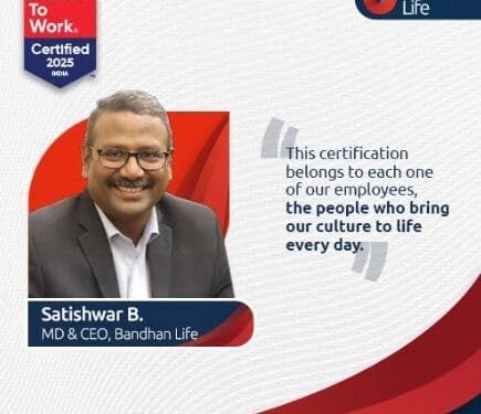 Bandhan Life Earns Great Place to Work Certification