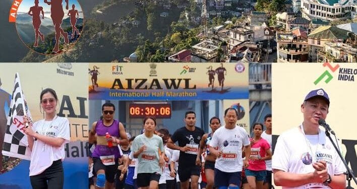 Captain Rahul Bali Curates First Ever Aizawl International Half Marathon in Mizoram | International Khabar Captain Rahul Bali Curates First Ever Aizawl International Half Marathon in Mizoram