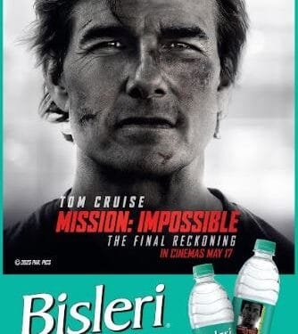 Bisleri Excites Consumers with Mission Impossible The Final Reckoning Limited Edition Pack | International Khabar Bisleri Excites Consumers with “Mission Impossible – The Final Reckoning” Limited Edition Pack