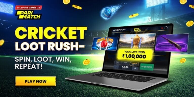 Cricket Loot Rush is Live on Parimatch One Bag One Tap Instant Wins | International Khabar