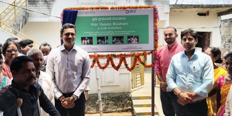 Signify Transforms 78K+ Lives in Andhra Pradesh Through Har Gaon Roshan CSR Initiative | International Khabar Signify Transforms 78K+ Lives in Andhra Pradesh Through Har Gaon Roshan CSR Initiative
