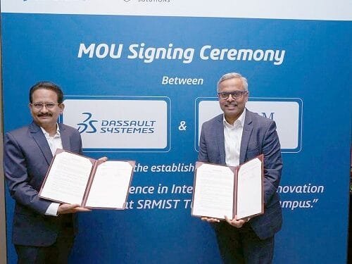 SRM Institute of Science and Technology Tiruchirappalli and Dassault Systemes Signs MoU to Advance Engineering Education Innovation and Research | International Khabar SRM Institute of Science and Technology Tiruchirappalli and Dassault Systemes Signs MoU to Advance Engineering Education, Innovation and Research