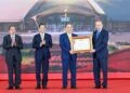 Vingroup Awarded FirstClass Labor Order for Outstanding Achievements in Developing the National Exhibition Fair Center | International Khabar Vingroup Awarded First-Class Labor Order for Outstanding Achievements in Developing the National Exhibition Fair Center