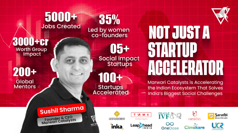 Not Just A Startup Accelerator Marwari Catalysts Success Through Social Impact | International Khabar