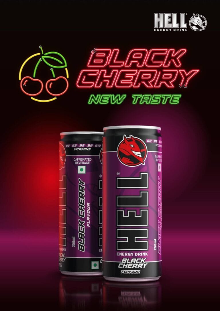 HELL ENERGY DRINK Launches Electrifying New Premium Energy Drink HELL ENERGY DRINK BLACK CHERRY | International Khabar