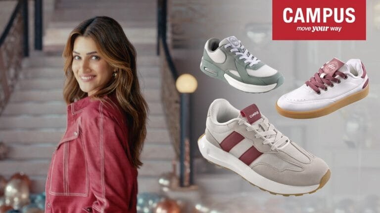 Kriti Sanon Breaks Through Labels in Campus Shoes New You Go Girl Campaign | International Khabar