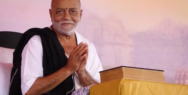 Morari Bapu Embarks on a Second Historic 'Ram Yatra' — Retracing the Sacred Footsteps of Lord Ram During Exile and Back