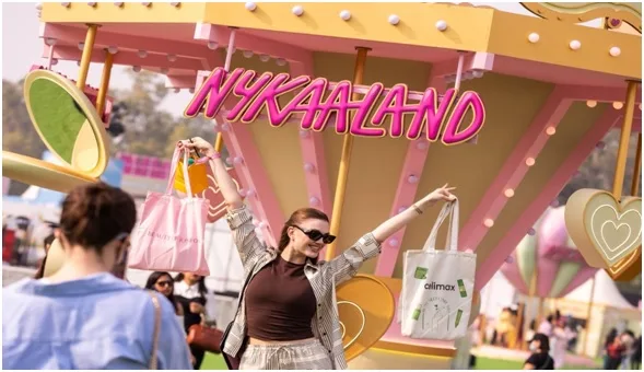 Nykaaland 30 Welcomes 30000+ Attendees in its FirstEver Delhi Edition Emerging as Indiaaposs Largest Immersive Beauty Festival | International Khabar Nykaaland 3.0 Welcomes 30,000+ Attendees in its First-Ever Delhi Edition, Emerging as India's Largest Immersive Beauty Festival