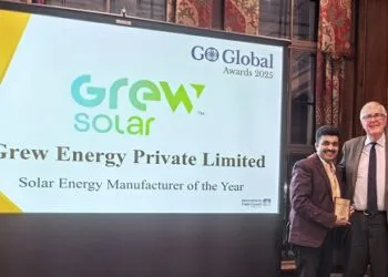 GREW Solar Wins &apos;Solar Energy Manufacturer of the Year 2025&apos; at the Go Global Awards