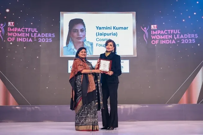 Cosmo Foundation Leadership Honoured at ET NOWaposs Impactful Women Leaders of India 2025 | International Khabar Cosmo Foundation Leadership Honoured at ET NOW's Impactful Women Leaders of India 2025