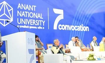 "You Will Be the Builders of a Sustainable and Inclusive India", Said the Provost of Anant National University During His Convocation Address