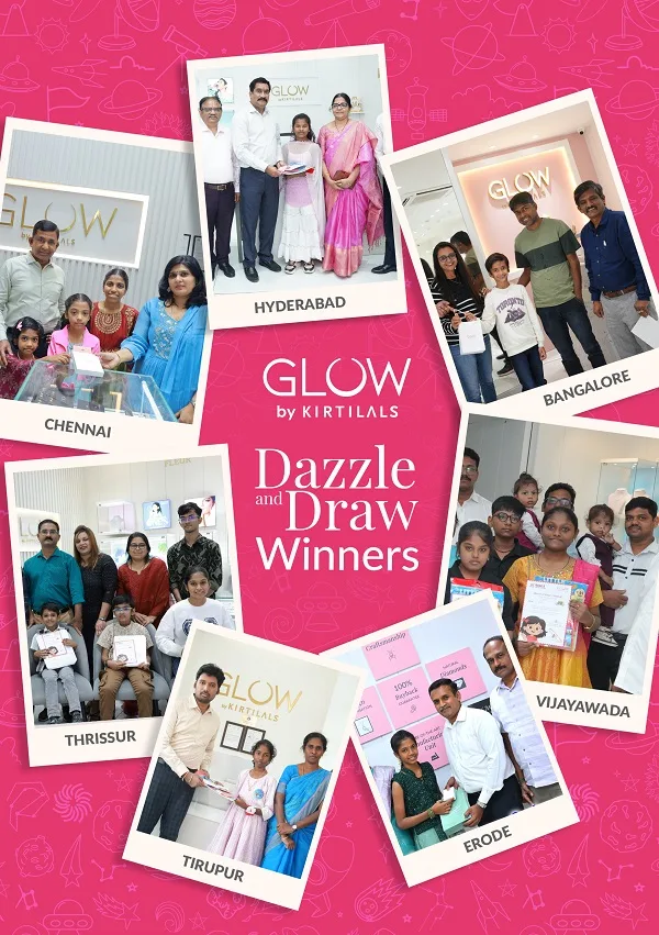 Glow by Kirtilals Announces aposNature Dreamsapos Young Winners and Launches New Diamond Necklace Edit | International Khabar Glow by Kirtilals Announces 'Nature & Dreams' Young Winners and Launches New Diamond Necklace Edit