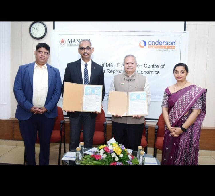 Anderson Diagnostics and MAHE Launch Groundbreaking Centre of Excellence in Reproductive Genomics | International Khabar Anderson Diagnostics and MAHE Launch Groundbreaking Centre of Excellence in Reproductive Genomics