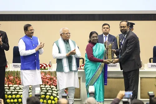 President of India Confers Crompton with the prestigious National Energy Conservation Award 2025