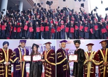 Chandigarh University Holds Annual Convocation, Degrees Conferred on 3301 Students of Management & Commerce
