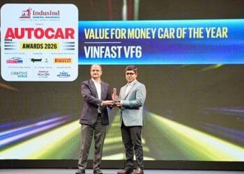 Vinfast VF 6 Won "Value for Money Car of the Year" at Autocar India Awards 2026