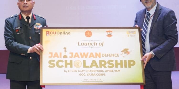 Chandigarh University Launches 'CU Online Jai Jawan Scholarship' for Family Members of Defense Personnel
