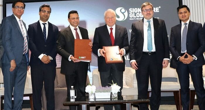 Signature Global Inks Rs 380Crore Pact with IndoItalian Firm CECO Hirun to Deploy Advanced EarthquakeResistant Technology in Collaboration with HySAFE | International Khabar Signature Global Inks Rs. 380-Crore Pact with Indo-Italian Firm CECO Hirun to Deploy Advanced Earthquake-Resistant Technology in Collaboration with HySAFE