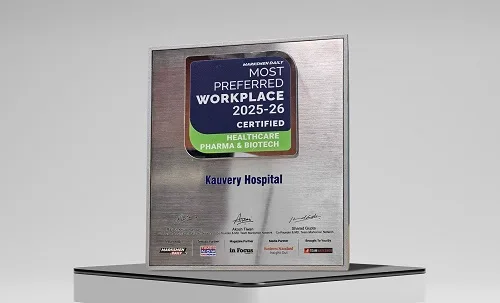 Kauvery Hospital Named Among India's Most Preferred Workplaces 2025–26 in Healthcare by Team Marksmen