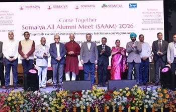 We Left the Campus But the Campus Never Left Us A QuarterCentury of the Somaiyan Spirit Honoured at Somaiya Vidyaviharaposs Alumni Meet SAAM 2026 | International Khabar "We Left the Campus, But the Campus Never Left Us" A Quarter-Century of the Somaiyan Spirit Honoured at Somaiya Vidyavihar's Alumni Meet – SAAM 2026