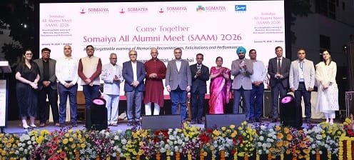 We Left the Campus But the Campus Never Left Us A QuarterCentury of the Somaiyan Spirit Honoured at Somaiya Vidyaviharaposs Alumni Meet SAAM 2026 | International Khabar "We Left the Campus, But the Campus Never Left Us" A Quarter-Century of the Somaiyan Spirit Honoured at Somaiya Vidyavihar's Alumni Meet – SAAM 2026