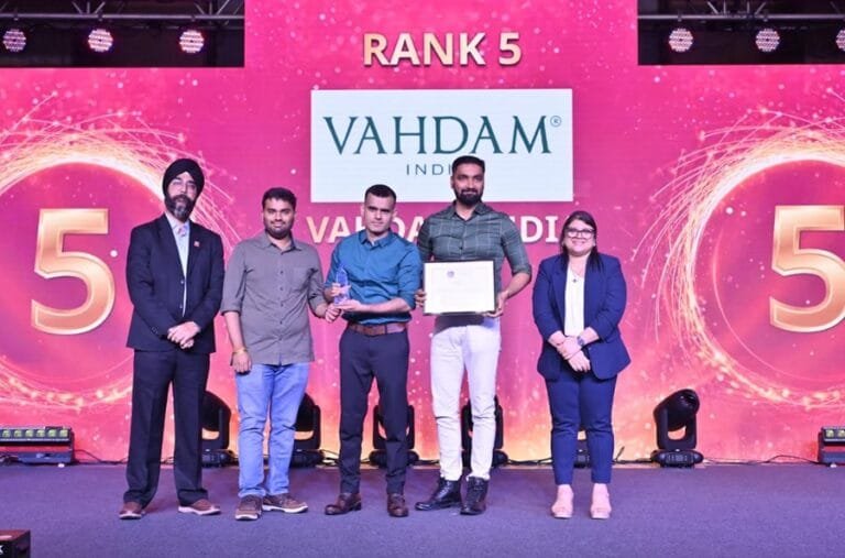 VAHDAM® India Ranks Among Indiaaposs Top 5 Great Workplaces 2026 | International Khabar