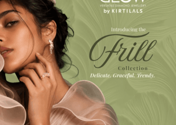 Glow by Kirtilals Unveils 'The Frill Collection': A Contemporary Natural Diamonds Collection, Inspired by Graceful Movement