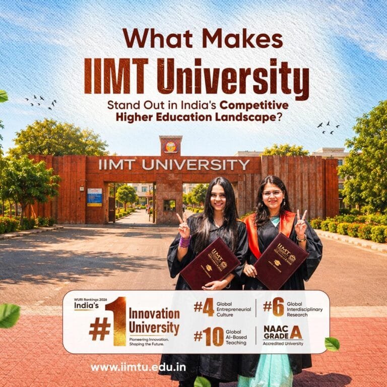 What Makes IIMT University Stand Out in Indiaaposs Competitive Higher Education Landscape | International Khabar