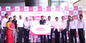 Kauvery Hospital Strengthens Emergency Cardiac Response at Chennai International Airport with Automated External Defibrillator Installation | International Khabar Kauvery Hospital Strengthens Emergency Cardiac Response at Chennai International Airport with Automated External Defibrillator Installation