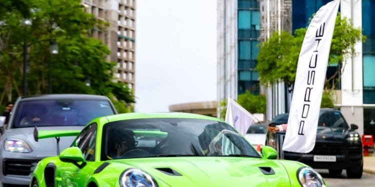 100+ Porsches Take Over Mumbai for a Friendship Day Drive | International Khabar 100+ Porsches Take Over Mumbai for a Friendship Day Drive