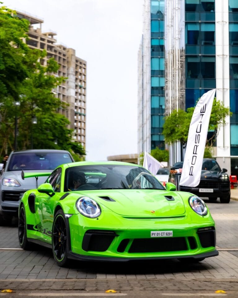 100+ Porsches Take Over Mumbai for a Friendship Day Drive | International Khabar