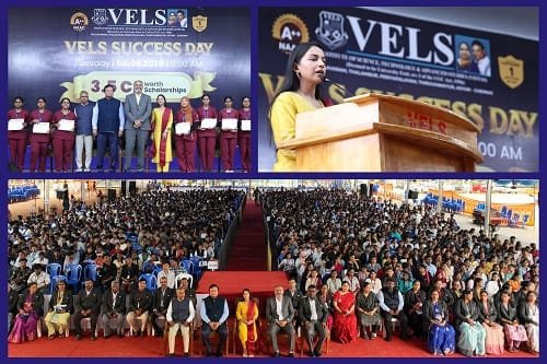 VELS Awards Rs 35 Crore Rupees Scholarships to 4034 Meritorious Students at aposVELS Success Day 2026apos | International Khabar VELS Awards Rs 3.5 Crore Rupees Scholarships to 4,034 Meritorious Students at 'VELS Success Day 2026'