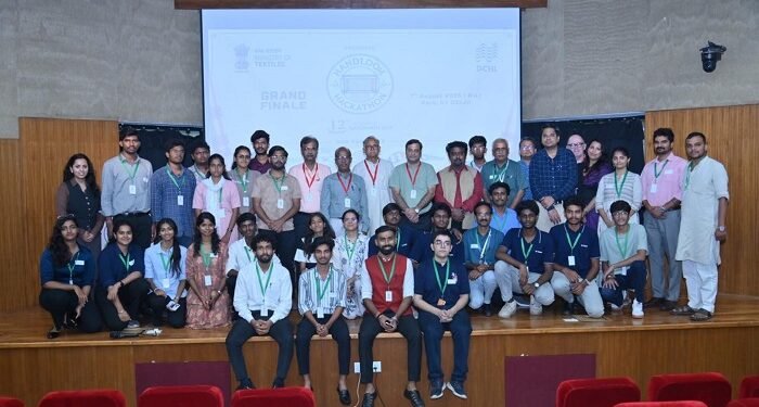 Handloom Hackathon 2026 Concludes with Breakthrough Innovations to Modernize Indiaaposs USD 5 Billion Handloom Industry | International Khabar Handloom Hackathon 2026 Concludes with Breakthrough Innovations to Modernize India's USD 5 Billion Handloom Industry