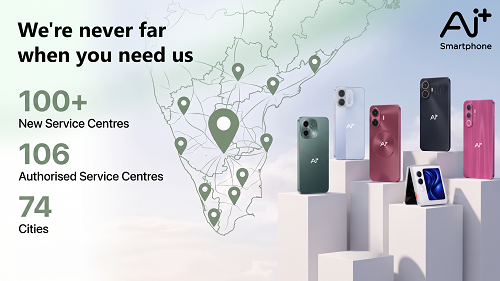 Ai+ Smartphone is Planning to Expand with 100 Plus New Service Centres in South India Strengthens Regional Growth Footprint | International Khabar Ai+ Smartphone is Planning to Expand with 100 Plus New Service Centres in South India, Strengthens Regional Growth Footprint